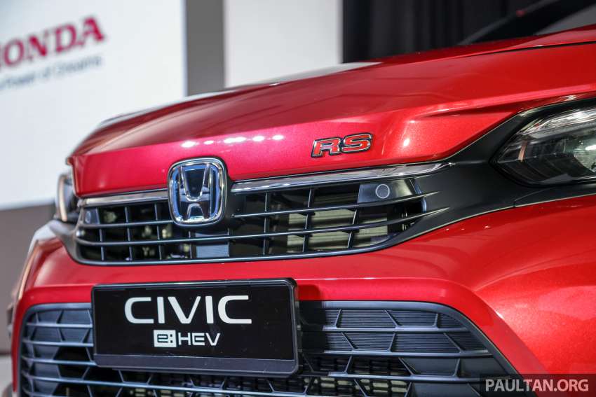 Honda Civic RS e:HEV dilancarkan di Malaysia – RM166,500, hibrid i-MMD 2.0L, 184 PS/315 Nm 1544771