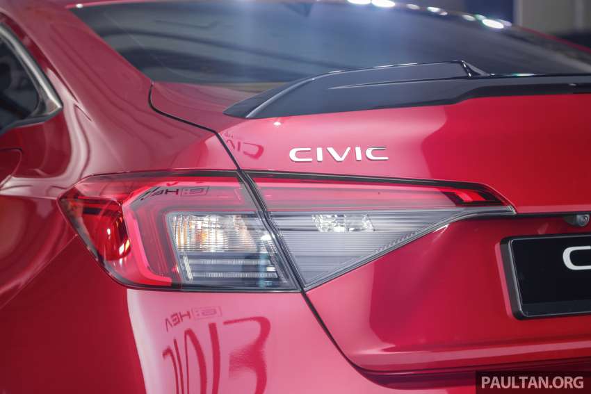 Honda Civic RS e:HEV dilancarkan di Malaysia – RM166,500, hibrid i-MMD 2.0L, 184 PS/315 Nm 1544782