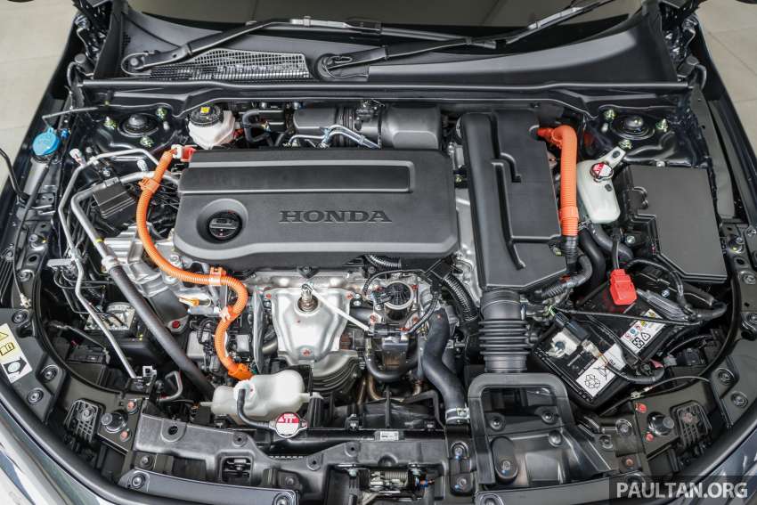 Honda Civic RS e:HEV dilancarkan di Malaysia – RM166,500, hibrid i-MMD 2.0L, 184 PS/315 Nm 1544789