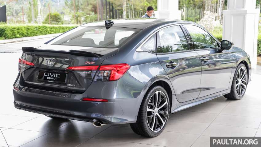Honda Civic RS e:HEV dilancarkan di Malaysia – RM166,500, hibrid i-MMD 2.0L, 184 PS/315 Nm 1544794