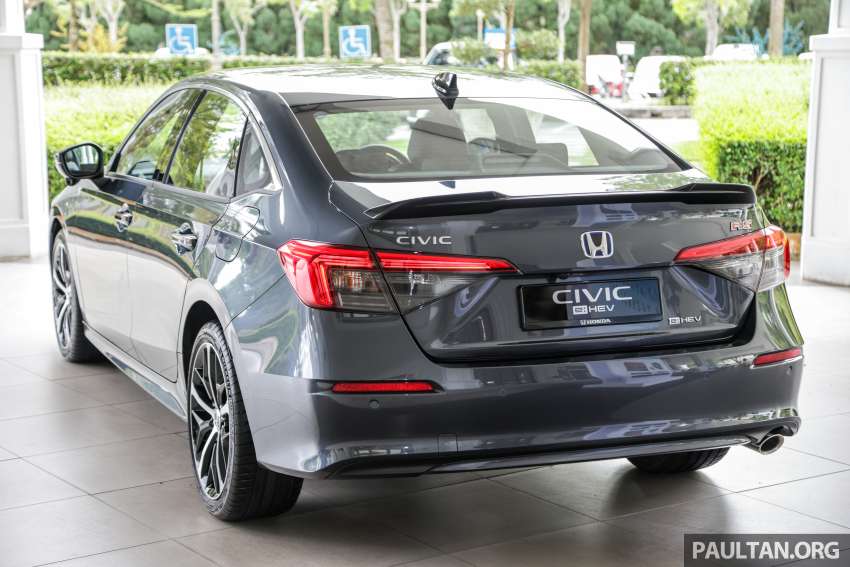 Honda Civic RS e:HEV dilancarkan di Malaysia – RM166,500, hibrid i-MMD 2.0L, 184 PS/315 Nm 1544795