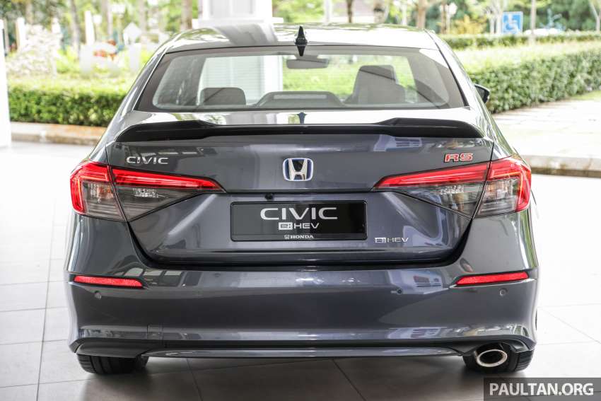 Honda Civic RS e:HEV dilancarkan di Malaysia – RM166,500, hibrid i-MMD 2.0L, 184 PS/315 Nm 1544797