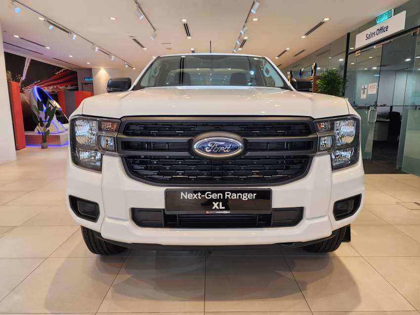2023 Ford Ranger XL single-cab in Malaysia – 2.0L single-turbodiesel, largest cargo bed in class; RM99k 1536447