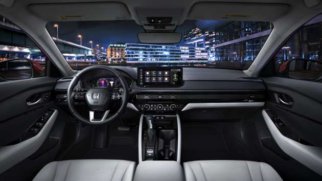 2023 Honda Accord – 1.5L turbo petrol, 2.0L hybrid; Google built-in on 12.3″ touchscreen, OTA software