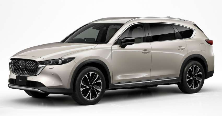2023 Mazda CX-8 facelift makes its debut in Japan – lightly revised styling and tech; 3 engines; from RM96k 1537994