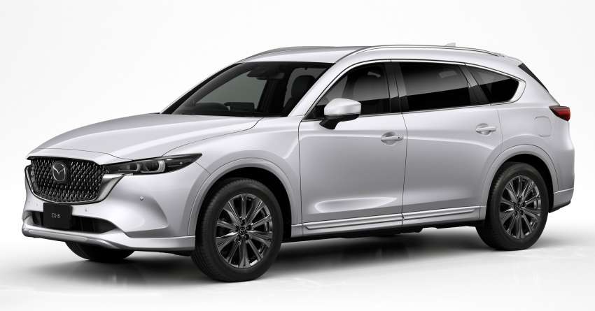 2023 Mazda CX-8 facelift makes its debut in Japan – lightly revised styling and tech; 3 engines; from RM96k 1537996