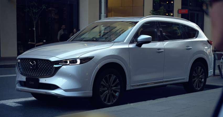 2023 Mazda CX-8 facelift makes its debut in Japan – lightly revised styling and tech; 3 engines; from RM96k 1537985