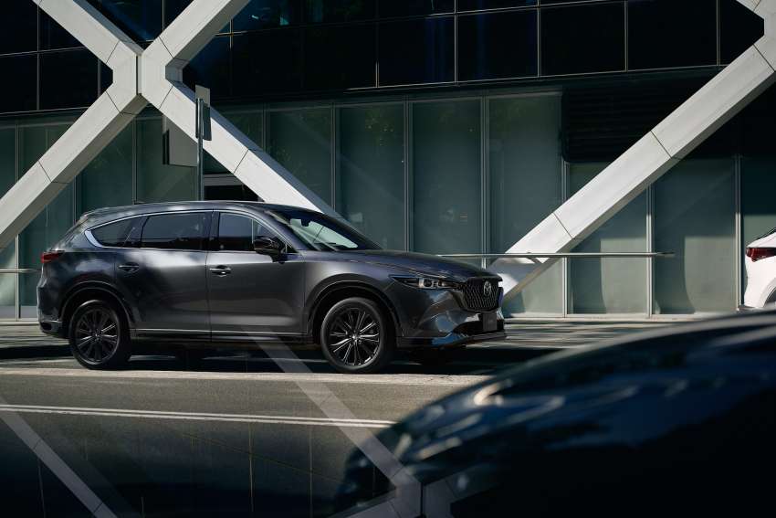 2023 Mazda CX-8 facelift makes its debut in Japan – lightly revised styling and tech; 3 engines; from RM96k 1537988