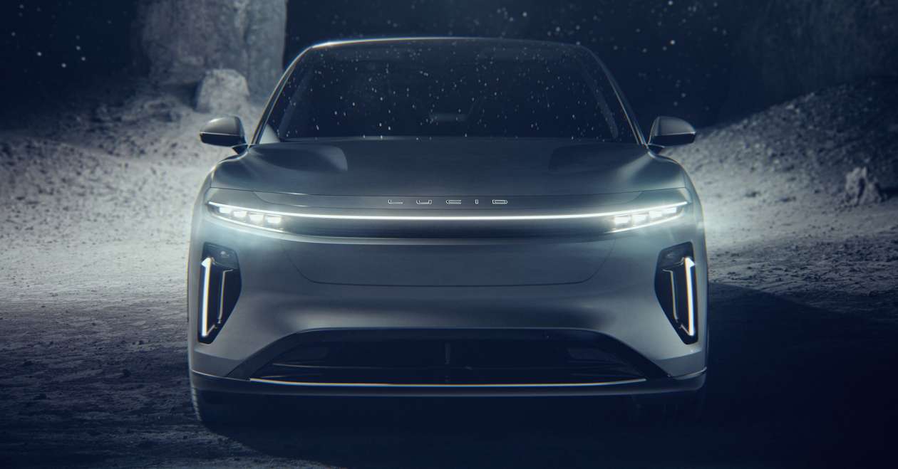 2024 Lucid Gravity teased EV SUV with threerow seating; promises more range than Tesla Model
