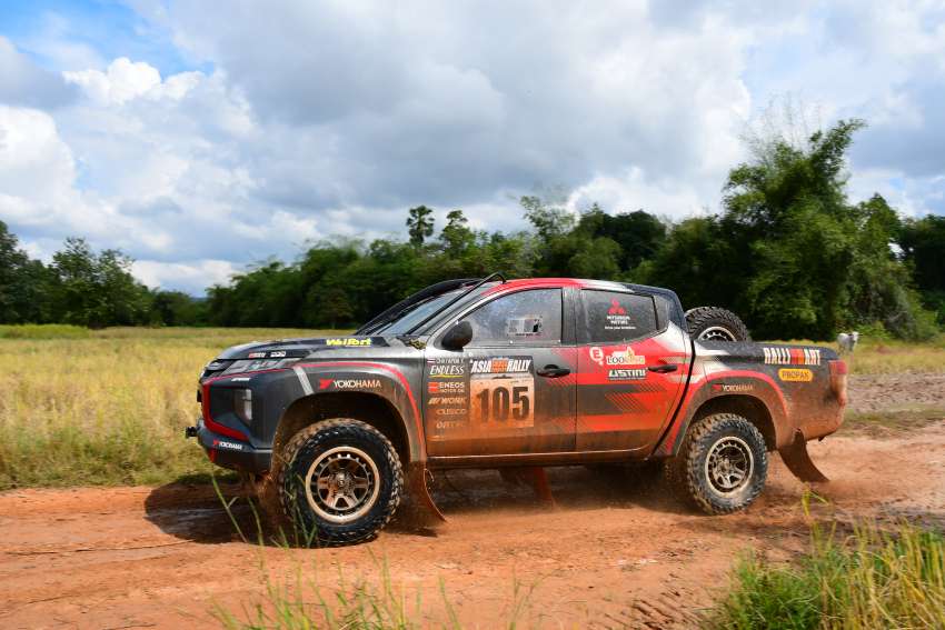 Mitsubishi Triton T1 pasukan Ralliart juara Asia Cross Country Rally 2022 hanya dalam percubaan pertama! 1549639