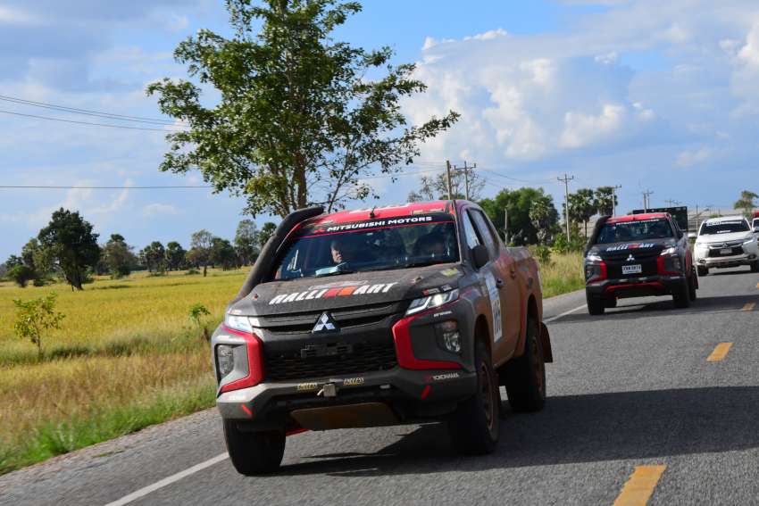 Team Mitsubishi Ralliart’s Triton takes first place at the Asia Cross Country Rally 2022 on its first attempt! 1550435