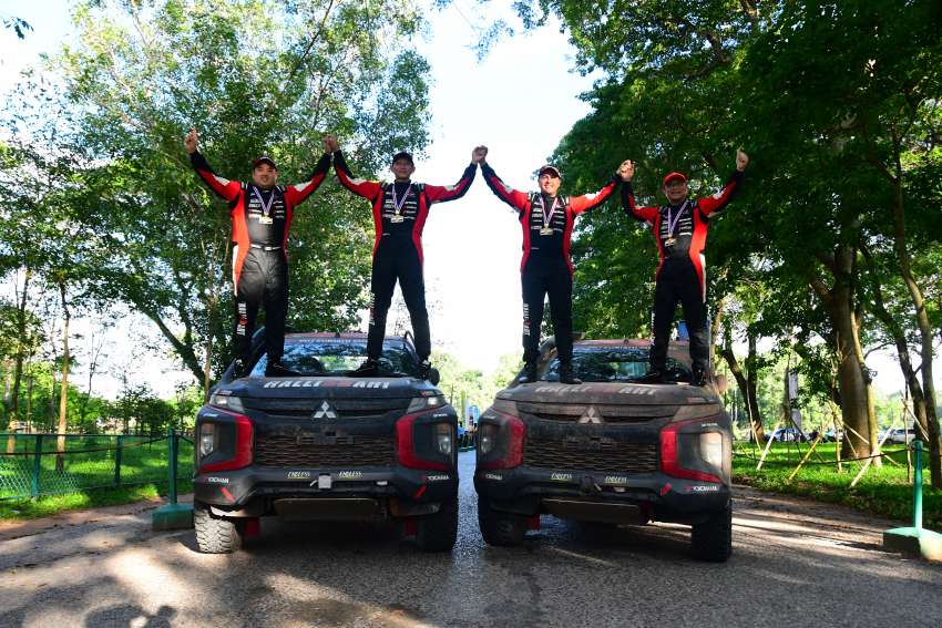 Team Mitsubishi Ralliart’s Triton takes first place at the Asia Cross Country Rally 2022 on its first attempt! 1550440