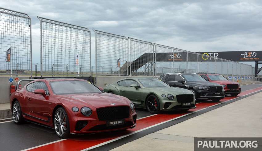 Bentley Symphony of Speed – defying physics on track with the Continental GT Speed and Bentayga 1550516