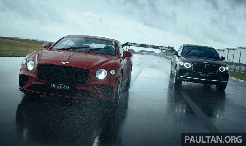 Bentley Symphony of Speed – defying physics on track with the Continental GT Speed and Bentayga 1550551
