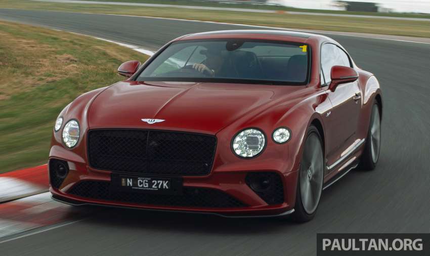 Bentley Symphony of Speed – defying physics on track with the Continental GT Speed and Bentayga 1550556