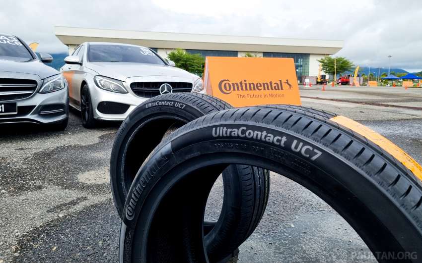 Continental UltraContact UC7 sampled – now available in Malaysia; improved wet grip; 15- to 18-inch sizes 1536519