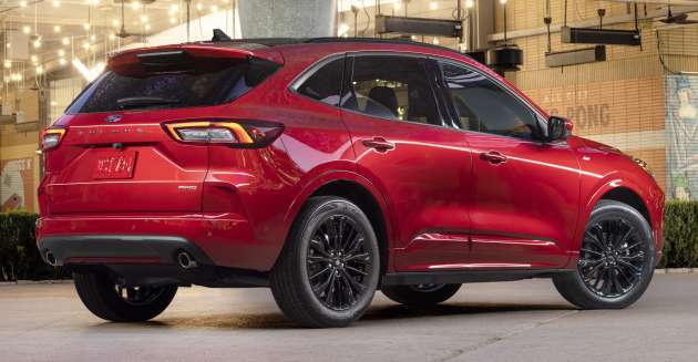Ford Kuga facelift tiba di Amerika Syarikat – ditambah dengan pilihan ST-Line, enjin EcoBoost, hibrid, PHEV