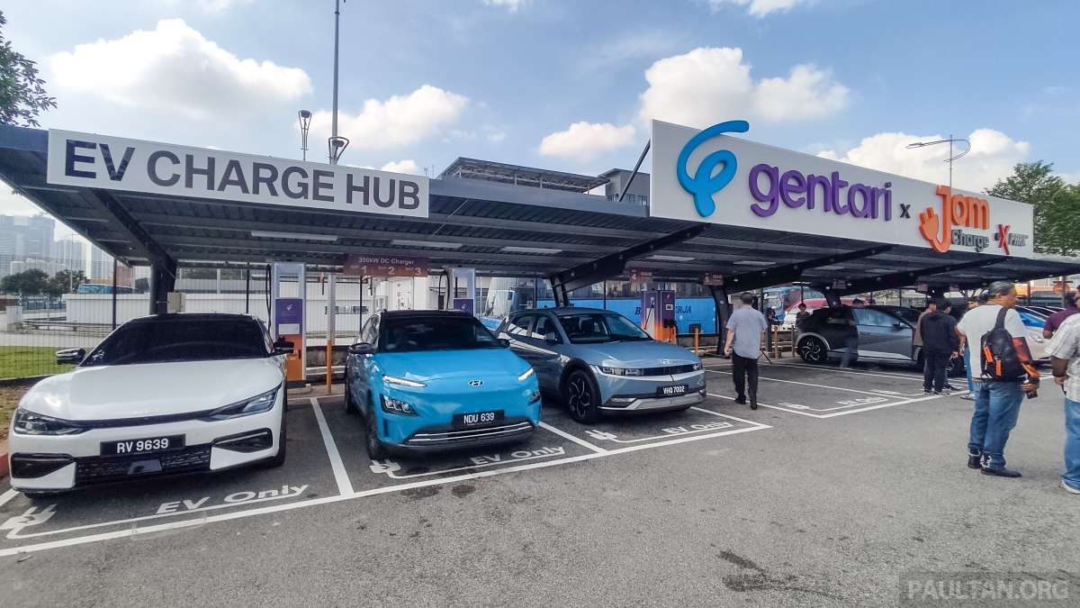 Gentari ends promotional per kWh charging rates – EV charging at hubs to now cost up to RM1.70/kWh