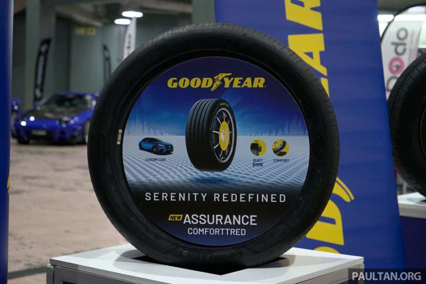 Goodyear Assurance ComfortTred tyres in Malaysia – quieter ride for premium cars, 16- to 19-inches, RM420 Image #1548806