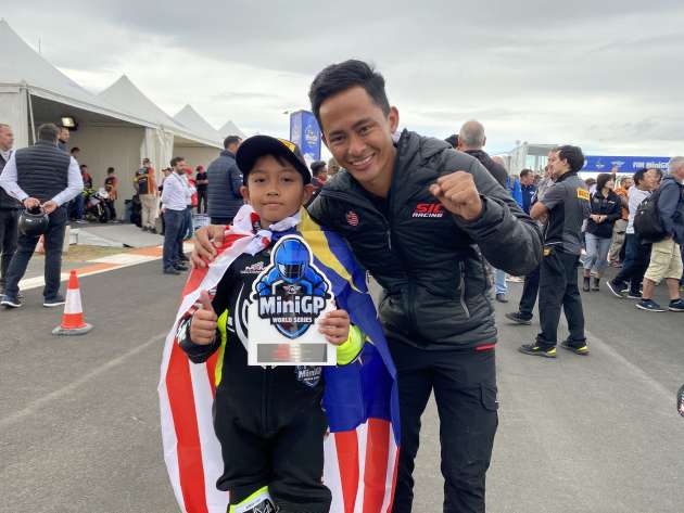 2022 FIM MiniGP: Malaysia’s Qabil Irfan scores in World Final, 4th in MiniGP riders’ championship