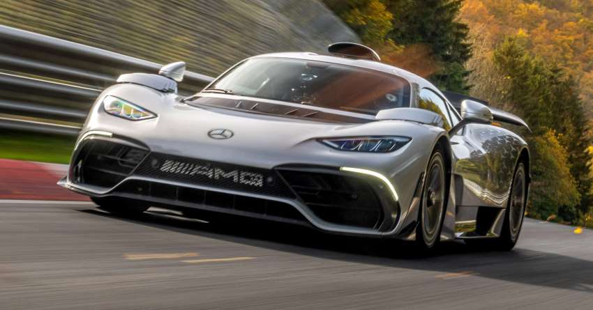 Mercedes-AMG One sets new Nürburgring lap record for road-legal production cars – 6:35.183 minutes 1543328