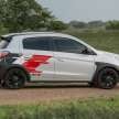 2022 Mitsubishi Mirage Ralliart – eco car is still alive in Thailand; rally-style overfenders, mud flaps, decals