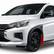 Mitsubishi Mirage Ralliart di Thailand – RM68k, ada overfender, mud flap merah dan sticker badan Ralliart