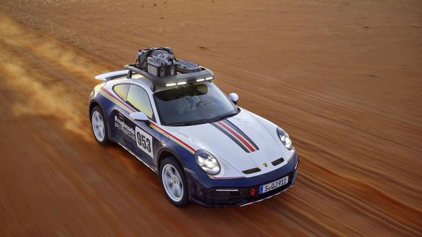 Porsche 911 Dakar – kereta rali jalan raya hanya 2,500 unit, suspensi dan tayar <em>off-road</em>, 480 PS/570 Nm 1545737
