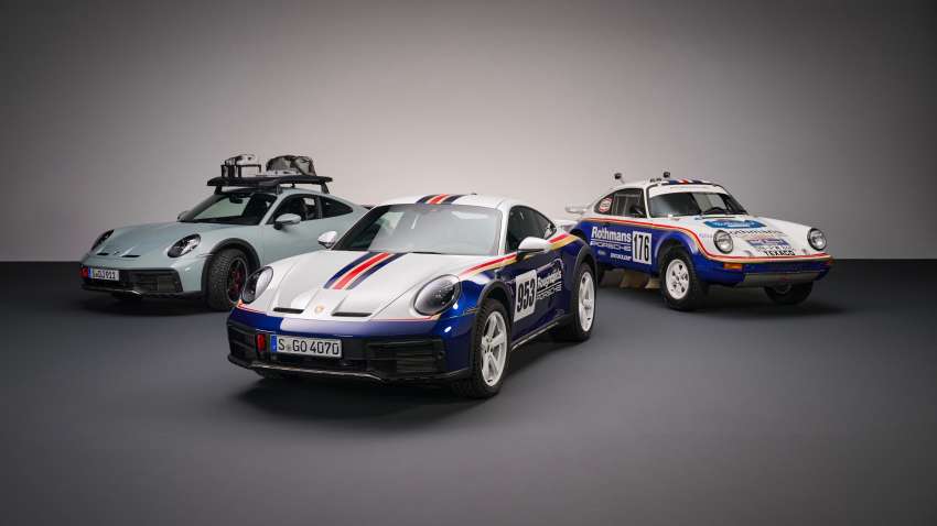 Porsche 911 Dakar – kereta rali jalan raya hanya 2,500 unit, suspensi dan tayar <em>off-road</em>, 480 PS/570 Nm 1545754