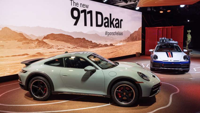 Porsche 911 Dakar – kereta rali jalan raya hanya 2,500 unit, suspensi dan tayar <em>off-road</em>, 480 PS/570 Nm 1545772