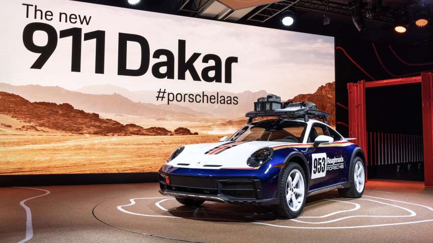 Porsche 911 Dakar – kereta rali jalan raya hanya 2,500 unit, suspensi dan tayar <em>off-road</em>, 480 PS/570 Nm 1545786