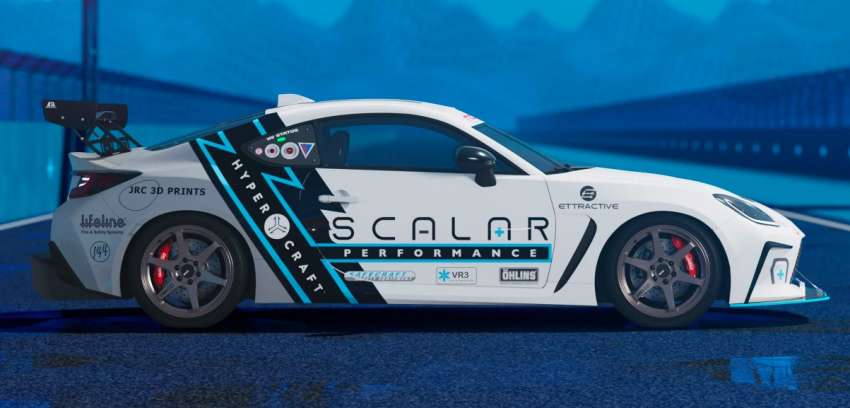 Scalar SCR1 didedah – kereta lumba EV berasaskan Toyota GR86, bateri 65 kWh, kuasa 333 PS, 468 Nm 1540382