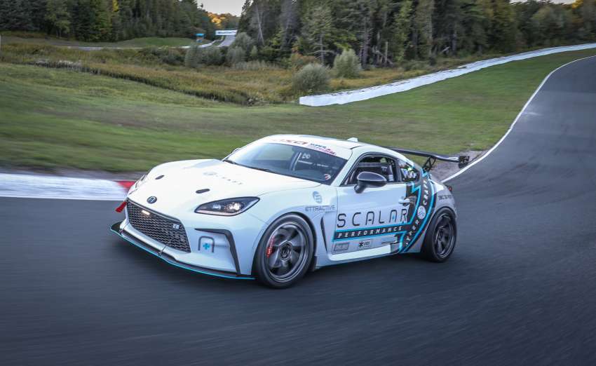Scalar SCR1 revealed – EV race car based on Toyota GR86; 65 kWh battery, 333 PS, 468 Nm; 0-96 km/h 3.9s 1540134