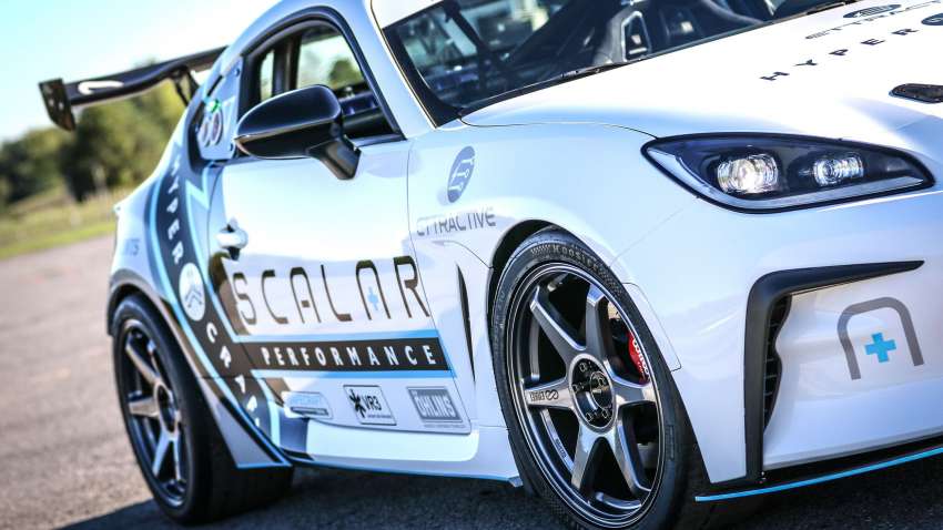 Scalar SCR1 revealed – EV race car based on Toyota GR86; 65 kWh battery, 333 PS, 468 Nm; 0-96 km/h 3.9s 1540139