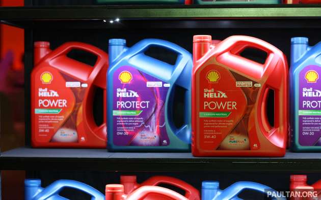 Shell Malaysia unveils carbon-neutral engine oils – Helix Power 5W-40 oil launched, RM280 for 4L pack