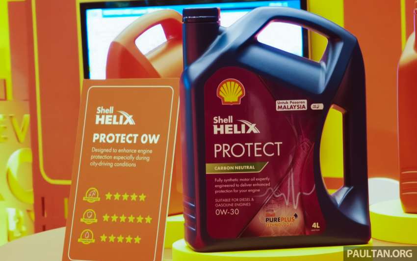 Shell Malaysia unveils carbon-neutral engine oils – Helix Power 5W-40 oil launched, RM280 for 4L pack Image #1550735