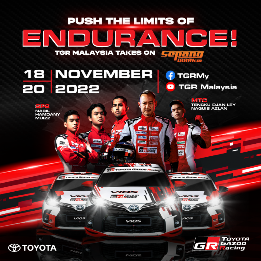 Toyota gunning for overall win at Sepang 1000KM this weekend, Gazoo Racing Vios Enduro Cup also running 1545342