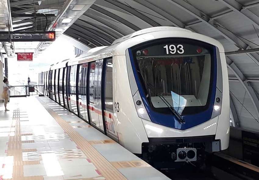 LRT Kelana Jaya Line disruption due to Automatic Train Control (ATC) electronics malfunction 1541417
