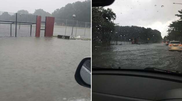 Flash floods reported in several parts of Shah Alam – Seksyen 17, 24, 25, Padang Jawa affected