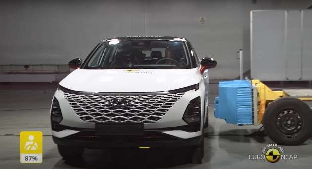 Chery Omoda 5 dapat 5-bintang dari ujian Euro NCAP