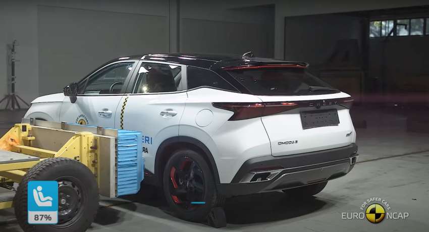 Chery Omoda 5 dapat 5-bintang dari ujian Euro NCAP 1555876