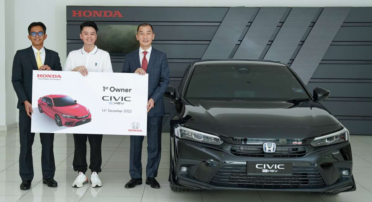 2022 Honda Civic Ehev Rs Hybrid First Delivery Malaysia 2 Paul Tans Automotive News