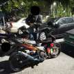 19 motorcycles seized by police for exhaust offences