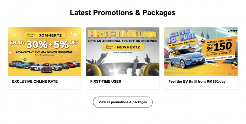 Hertz Malaysia launches revamped website – now with additional 10% discount for first-time car rental users! Image #1558733