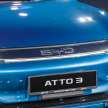 BYD Atto 3 EV kini di Malaysia — 49.92 kWh atau 60.48 kWh, capai jarak hingga 480 km, harga dari RM149,800