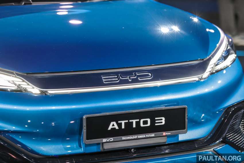 BYD Atto 3 EV kini di Malaysia — 49.92 kWh atau 60.48 kWh, capai jarak hingga 480 km, harga dari RM149,800 1555087