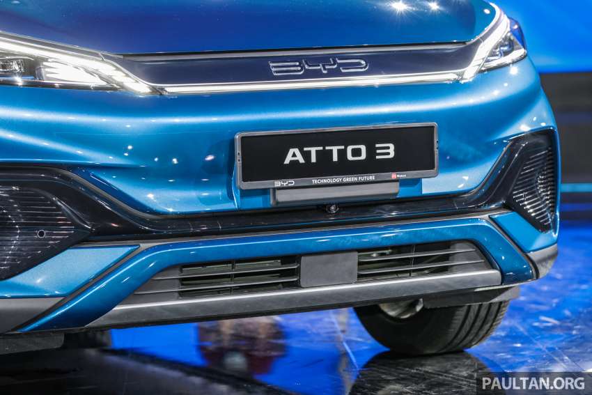 BYD Atto 3 EV kini di Malaysia — 49.92 kWh atau 60.48 kWh, capai jarak hingga 480 km, harga dari RM149,800 1555089