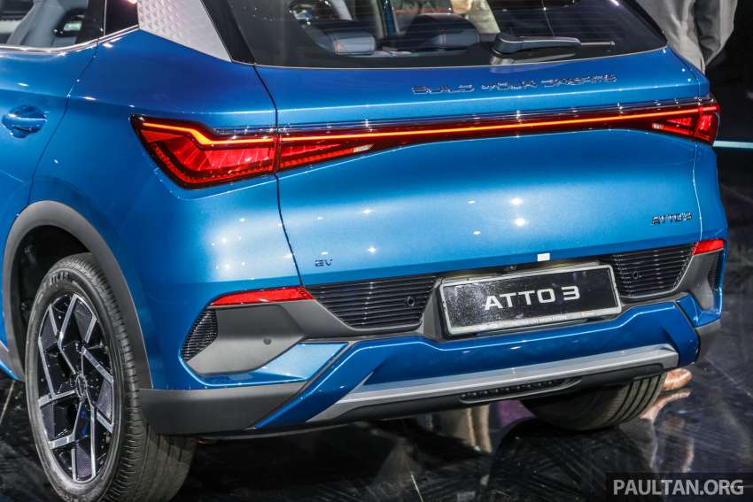 BYD Atto 3 EV kini di Malaysia — 49.92 kWh atau 60.48 kWh, capai jarak hingga 480 km, harga dari RM149,800 1555084