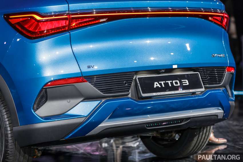 BYD Atto 3 EV kini di Malaysia — 49.92 kWh atau 60.48 kWh, capai jarak hingga 480 km, harga dari RM149,800 1555078