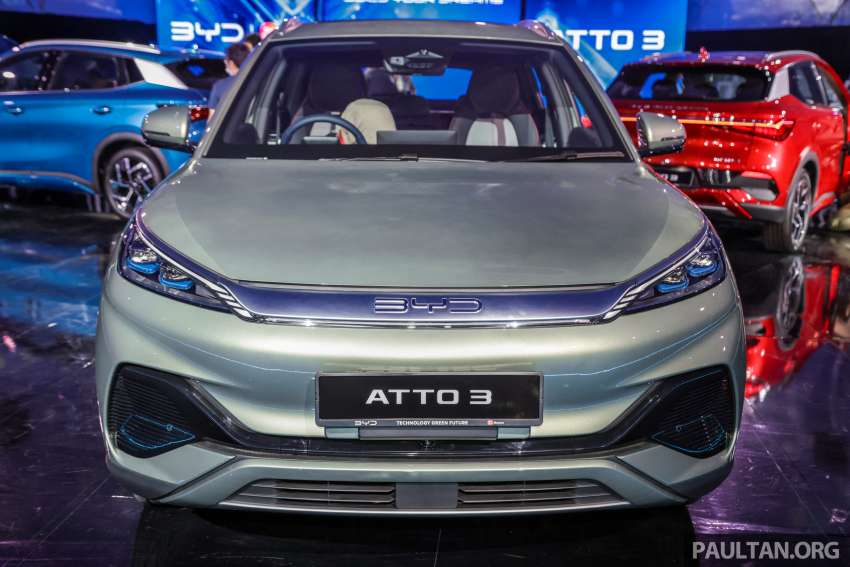 BYD Atto 3 EV kini di Malaysia — 49.92 kWh atau 60.48 kWh, capai jarak hingga 480 km, harga dari RM149,800 1555049
